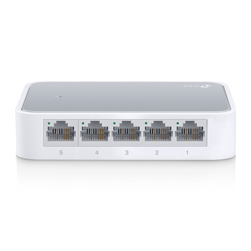 Коммутатор TP-LINK TL-SF1005D, 5 портов, Ethernet 10/100 Мбит/сек (1/90)