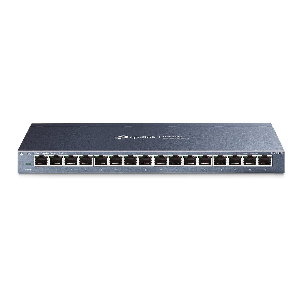 Коммутатор TP-LINK TL-SG116 16G неуправляемый (1/10)