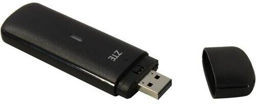 Модем ZTE MF833N 2G/3G/4G USB Firewall +Router внешний черный