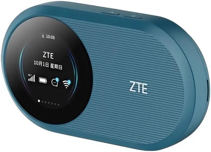 ZTE U10sPro Модем 3G/4G USB Wi-Fi VPN (U10SPRO) Firewall +Router внешний темно-синий