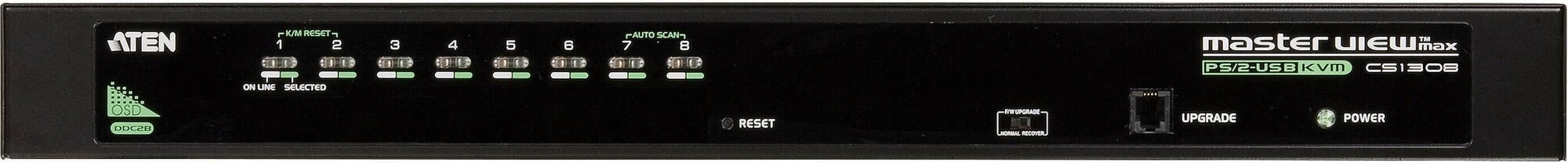 KVM-переключатель электронный Aten 8 Port PS/2-USB KVMP Switch On The Net