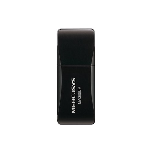 Mercusys MW300UM, Wi-Fi USB Адаптер, 300Mbps High Gain (высокого усиления), Realtek, 2.4Ghz, 802.11b/g/n