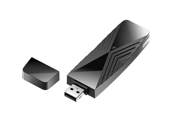 Сетевой адаптер D-Link DWA-X1850 (DWA-X1850/A1A) AX1800/USB 3.0/WiFi (ант.внутр.) 2ант.