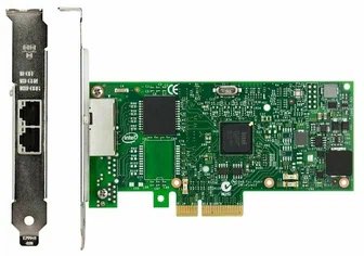 Сетевой адаптер Lenovo ThinkSystem Intel I350-T2 (7ZT7A00534) PCIe 1Gb 2-Port RJ45 Ethernet Adapter