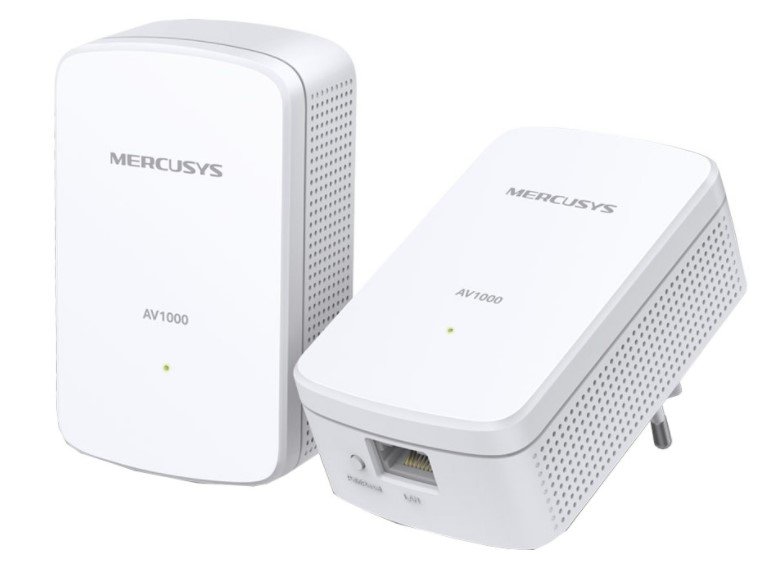 Комплект гигабитных адаптеров Powerline Mercusys MP500 KIT AV1000