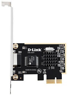 Сетевой адаптер D-Link DGE-562T/A2A PCI Express 1x2.5GBase-T