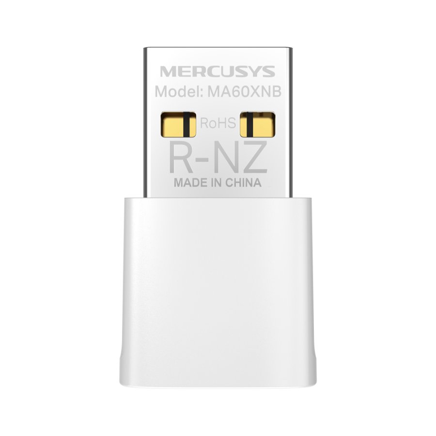 Сверхкомпактный USB-адаптер Mercusys MA60XNB с поддержкой Wi-Fi 6 AX900 и Bluetooth