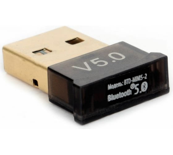 Адаптер Gembird BTD-MINI5-2 Bluetooth ультратонкий корпус v.5.0 10м USB