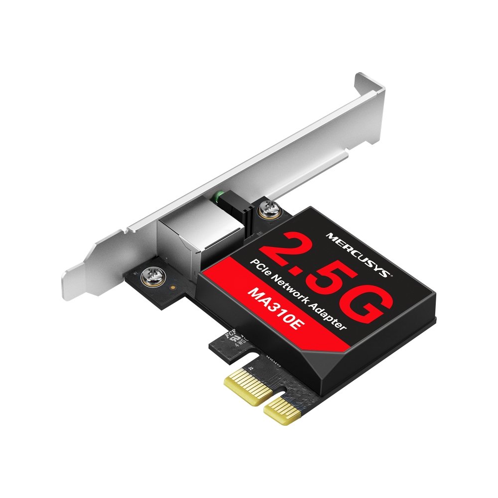 Сетевой адаптер Mercusys MA310E PCI-Express 2.5 Гбит/с