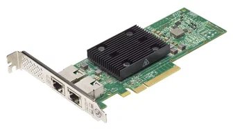 Сетевой адаптер Lenovo ThinkSystem Broadcom NX-E (7ZT7A00496) PCIe 10Gb 2-Port Base-T Ethernet Adapter