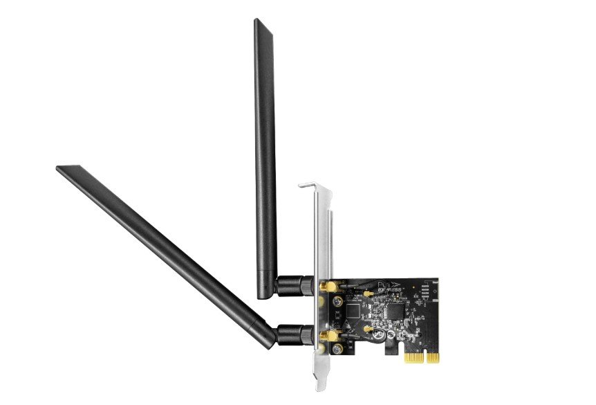 Адаптер Cudy WE1300 1.0 двухдиапазонный PCI-E с поддержкой Wi-Fi AC1300