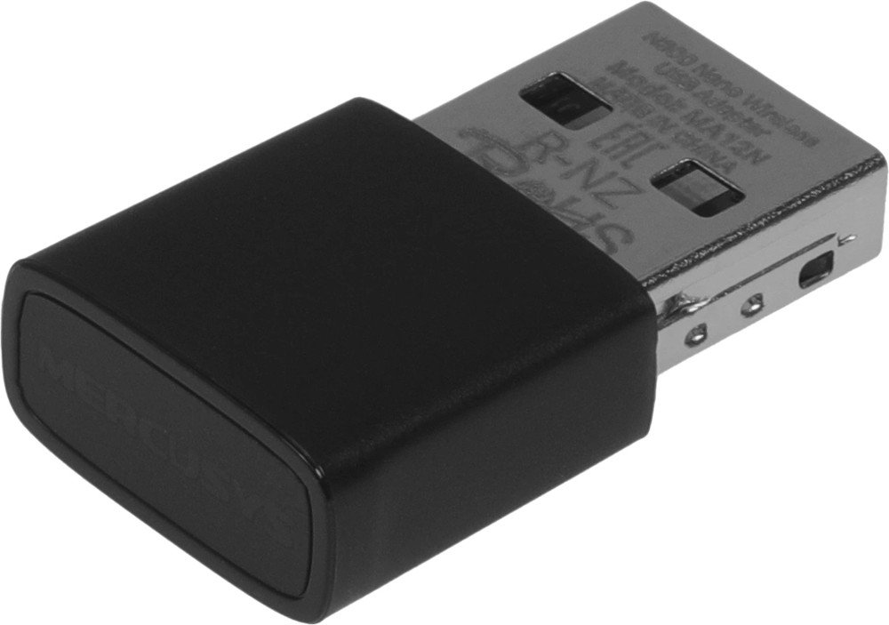 Mercusys MA12N USB-адаптер сверхкомпактный с поддержкой Wi-Fi N300