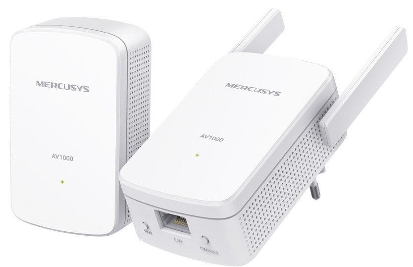 Комплект гигабитных Wi-Fi адаптеров Powerline Mercusys MP510 KIT AV1000