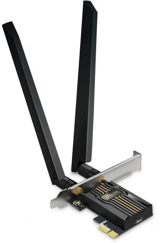 Сетевой адаптер TP-Link Archer TBE552E BE9300 трехдиапазонный беспроводной PCI Express-адаптер Wi-Fi 7 с поддержкой Bluetooth 5.4