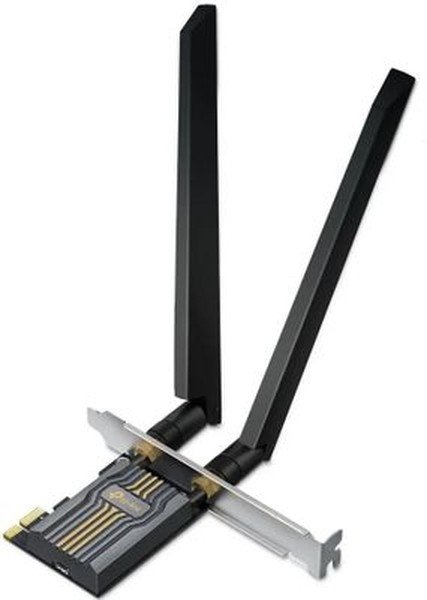 Сетевой адаптер TP-Link Archer TBE400E BE6500 трехдиапазонный беспроводной PCI Express-адаптер Wi-Fi 7 с поддержкой Bluetooth 5.4