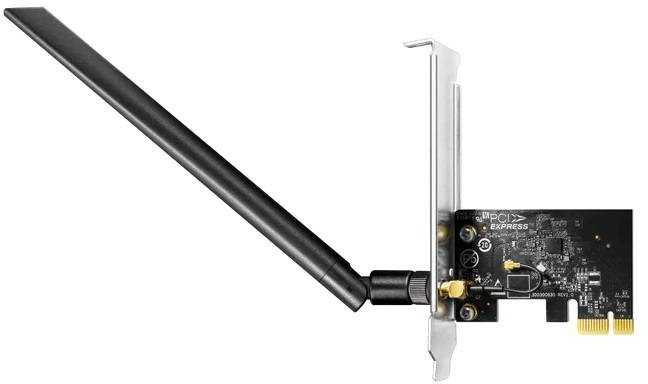 Двухдиапазонный адаптер Cudy WE650 1.0 PCI-E с поддержкой Wi-Fi AC650