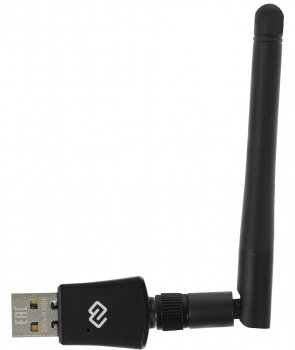 Сетевой адаптер Digma (DWA-N300E) N300/USB 2.0/WiFi (ант.внеш.съем) 1ант.