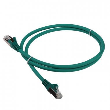 Патч-корд LANMASTER (LAN-PC45/S6-5.0-GN) LSZH FTP кат.6, 5.0 м, зеленый