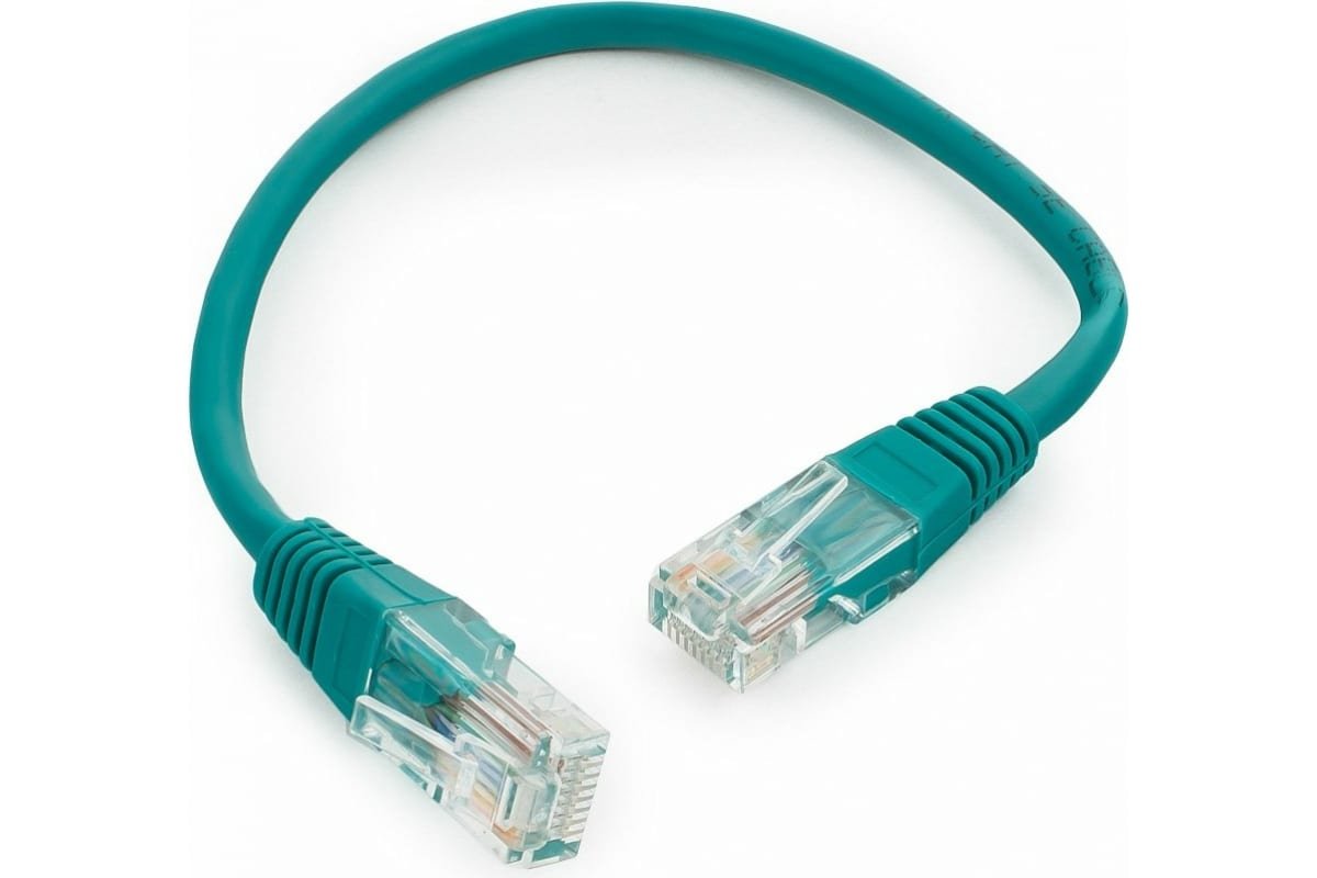 Патч-корд Cablexpert PP12-0.25M/G зелёный