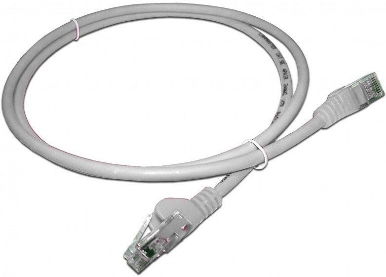 Патч-корд LANMASTER (LAN-PC45/U5E-10-GY) LSZH UTP кат.5e, 10 м, серый
