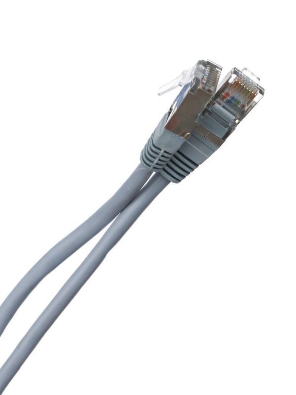 Патчкорд Telecom NA102--50M литой UTP кат.5e 50,0м серый