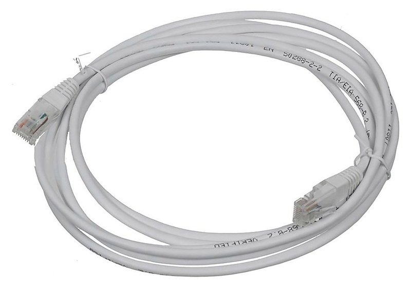 Патч-корд медный Lanmaster TWT-45-45-3.0/S-GY серый вилка RJ-45-вилка RJ-45 кат.5е 3м ПВХ (1шт)