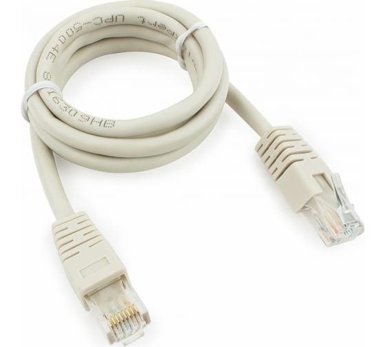 Патч-корд Cablexpert PP6U-1M серый