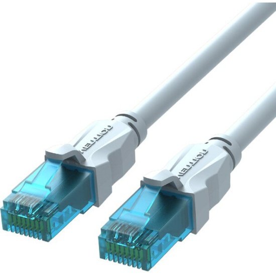 Патч-корд Vention VAP-A10-S100 прямой UTP cat.5е, RJ45 - 1м. Серый