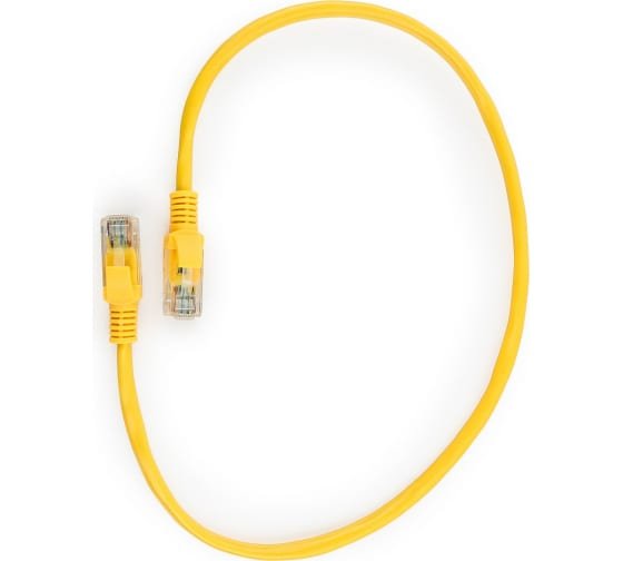 Патч-корд Cablexpert PP10-0.25M/Y желтый