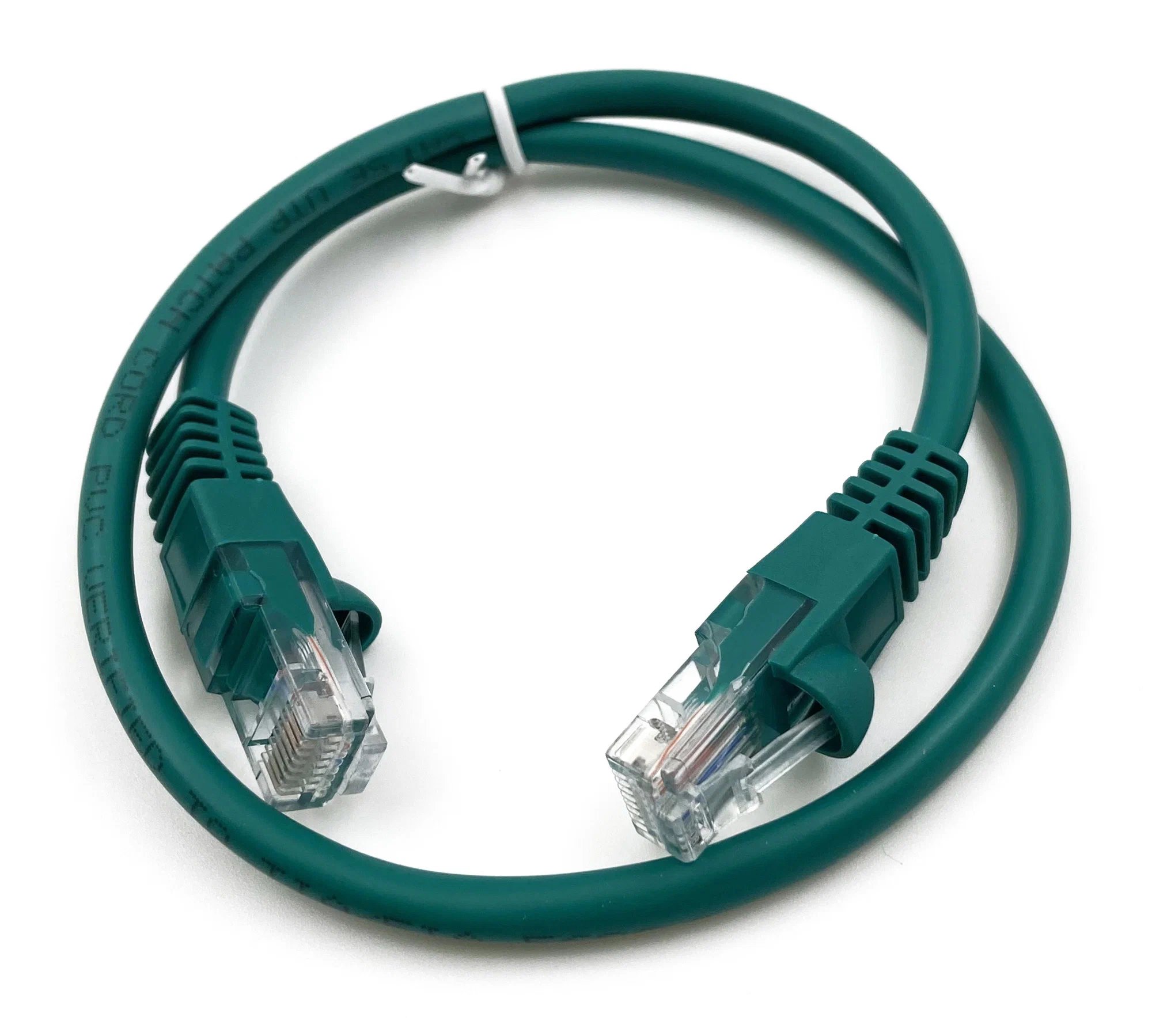 Патч-корд Buro (UTP-5E-0,5M-GR) UTP 4 пары cat5E CCA molded 0.5м зеленый RJ-45 (m)-RJ-45 (m)