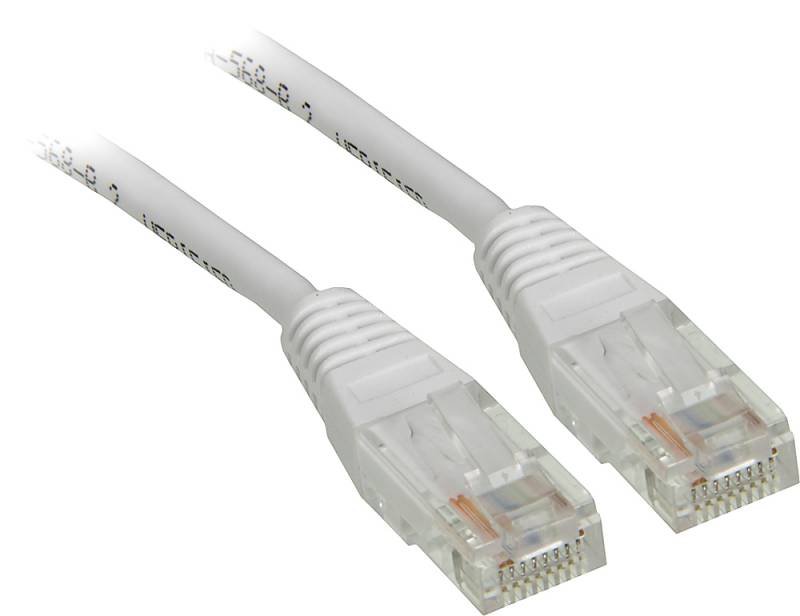 Патч-корд медный Lanmaster UTP TWT-45-45-2.0-WH белый вилка RJ-45-вилка RJ-45 кат.5е 2м ПВХ (1шт)