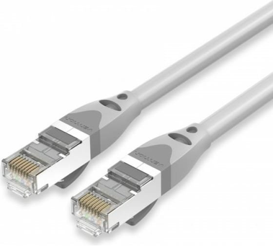 Патч-корд Vention IBEHH прямой UTP cat.6, RJ45 - 2м. Серый