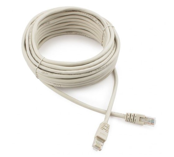 Патч-корд Cablexpert PP6U-10M серый