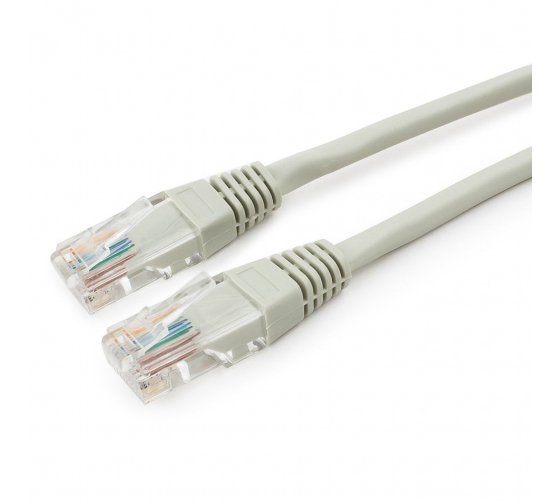 Патч-корд Cablexpert PP10-0.25m серый