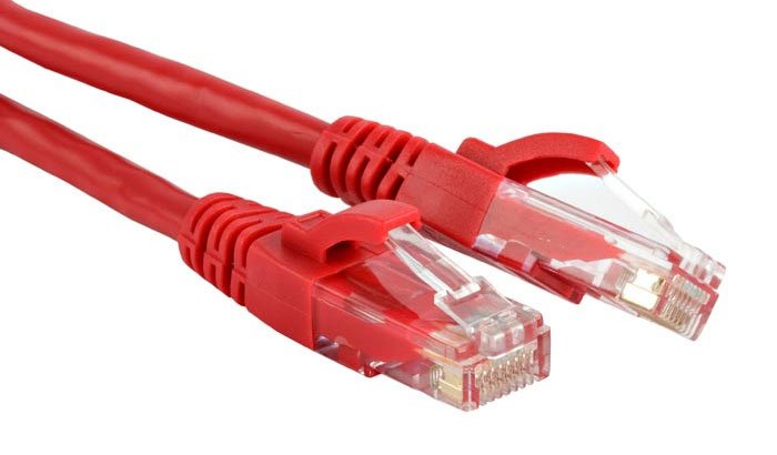 Патч-корд медный Lanmaster UTP TWT-45-45-0.5-RD красный вилка RJ-45-вилка RJ-45 кат.5е 0.5м ПВХ (1шт)