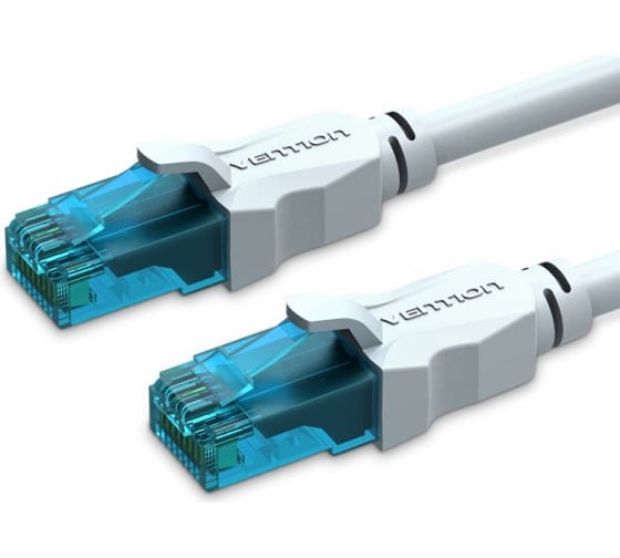Патч-корд Vention VAP-A10-S150 прямой UTP cat.5е, RJ45 - 1,5м. Серый