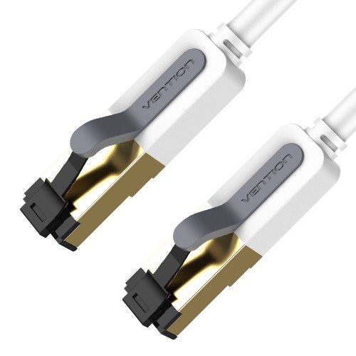 Патч-корд Vention ICDHF прямой SFTP cat.7 RJ45 - 1м. Серый