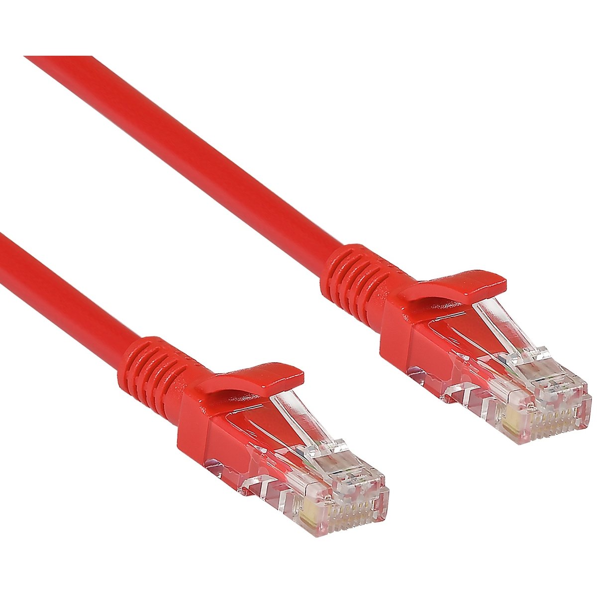 Патч-корд Exegate UTP-RJ45-RJ45-5e-3M-RD (EX258679RUS) красный
