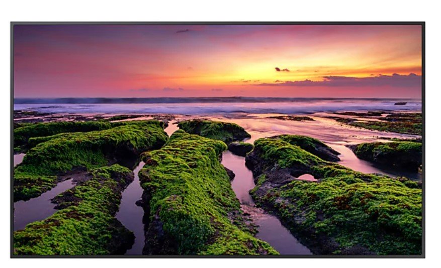 Профессиональная панель Samsung QB75B (LH75QBBEBGCXCI) черный 75" VA LED 8ms 16:9 HDMI M/M матовая 350cd 178гр/178гр 3840x1920 4K USB 38.3кг