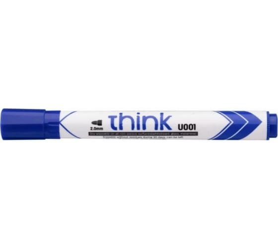Маркер для досок Deli Think EU00130 синий