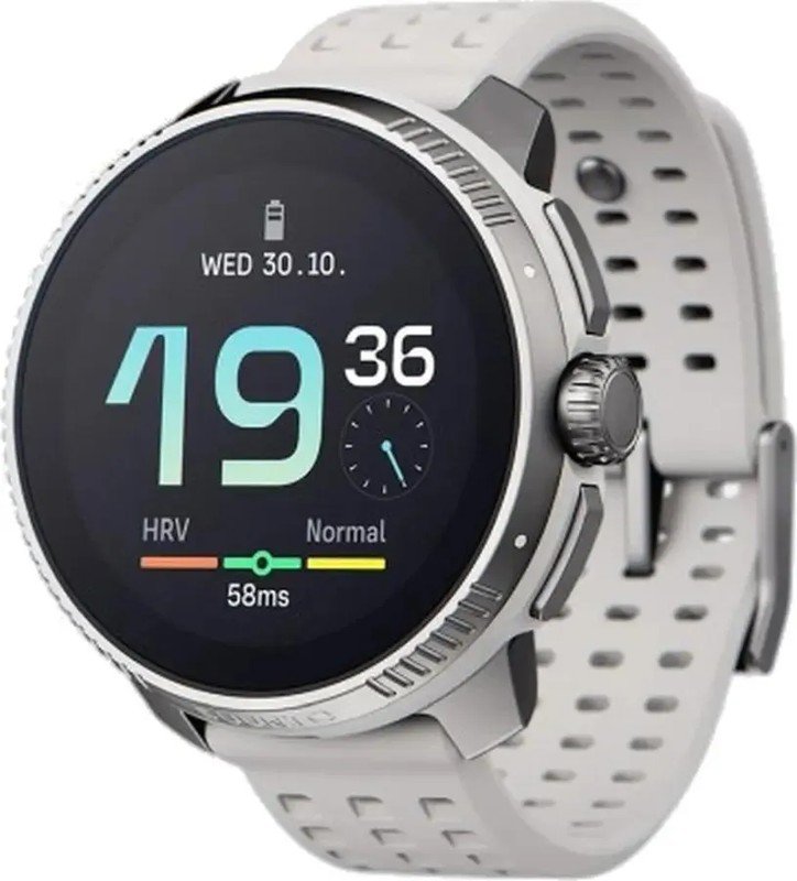 Smart-часы Suunto Race SS050931000, 1.43", бежевый/серый/серебристый
