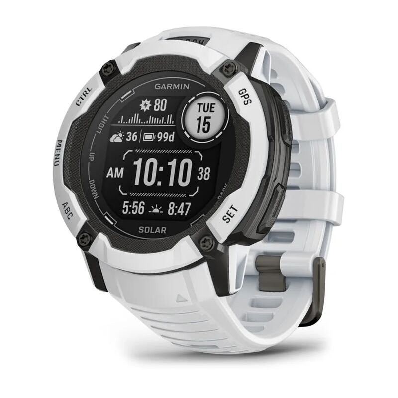 Smart-часы Garmin Instinct 2X Solar (010-02805-04) 50мм белый
