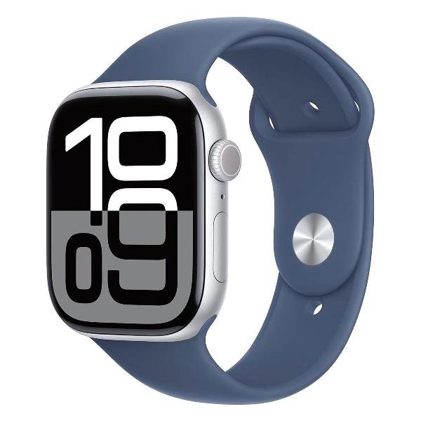 Smart-часы Apple Watch Series 10 A2999 MWWM3LW/A 46мм синий/серебристый