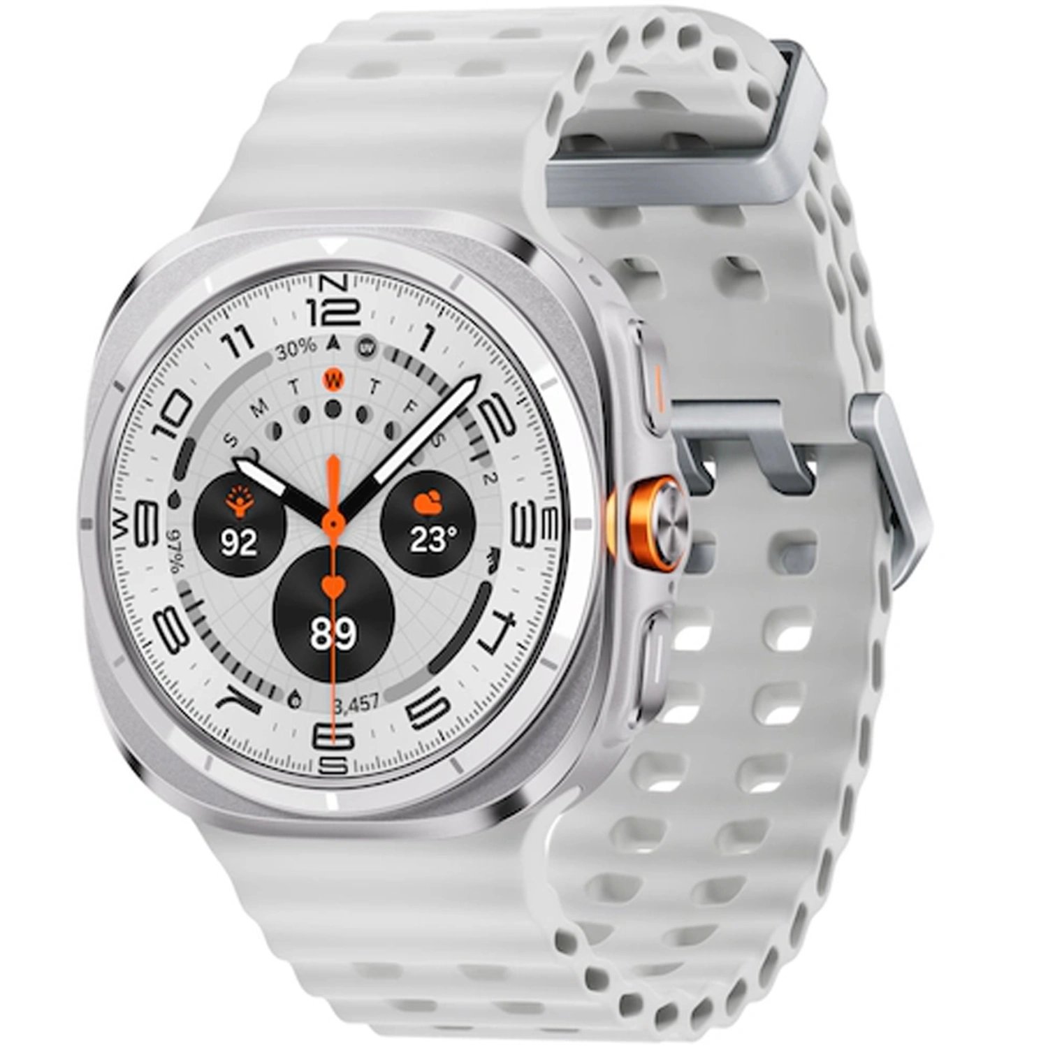 Смарт-часы Samsung Galaxy Watch Ultra (2025) LTE 47 мм, Titanium White
