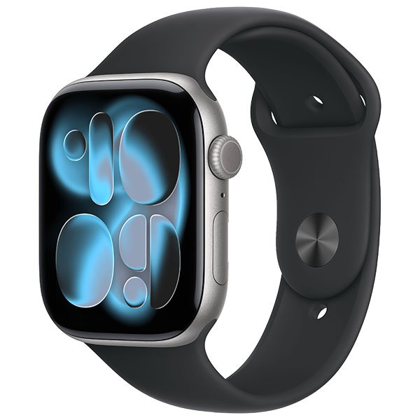 Smart-часы Apple Watch Series 11, 46мм черный/серый космос (MEV44LW/A)