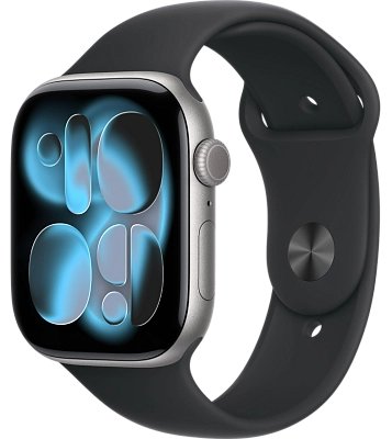 Smart-часы Apple Watch S11 GPS 46mm Space Grey Aluminium Case/Black SB M/L MEV44X/A