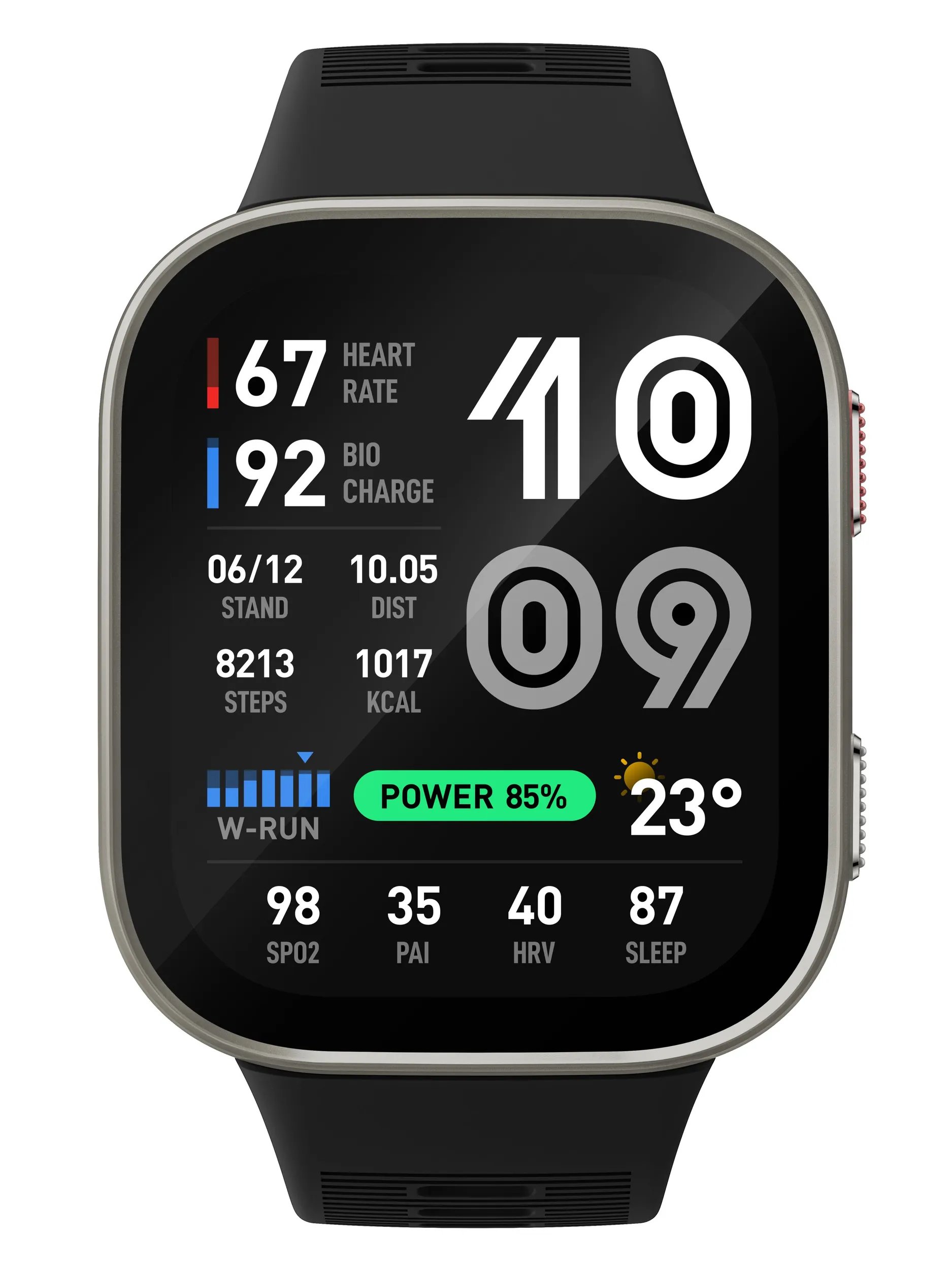 Смарт-часы Amazfit A2568 BIP Max Silver