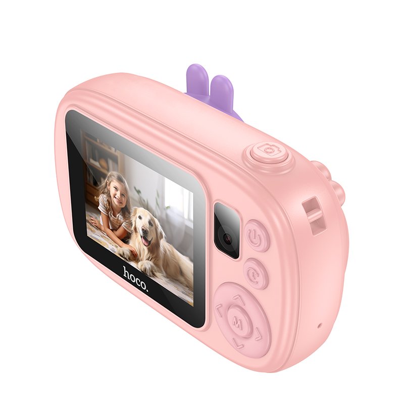 Детская камера HOCO DV205 Dual (pink)