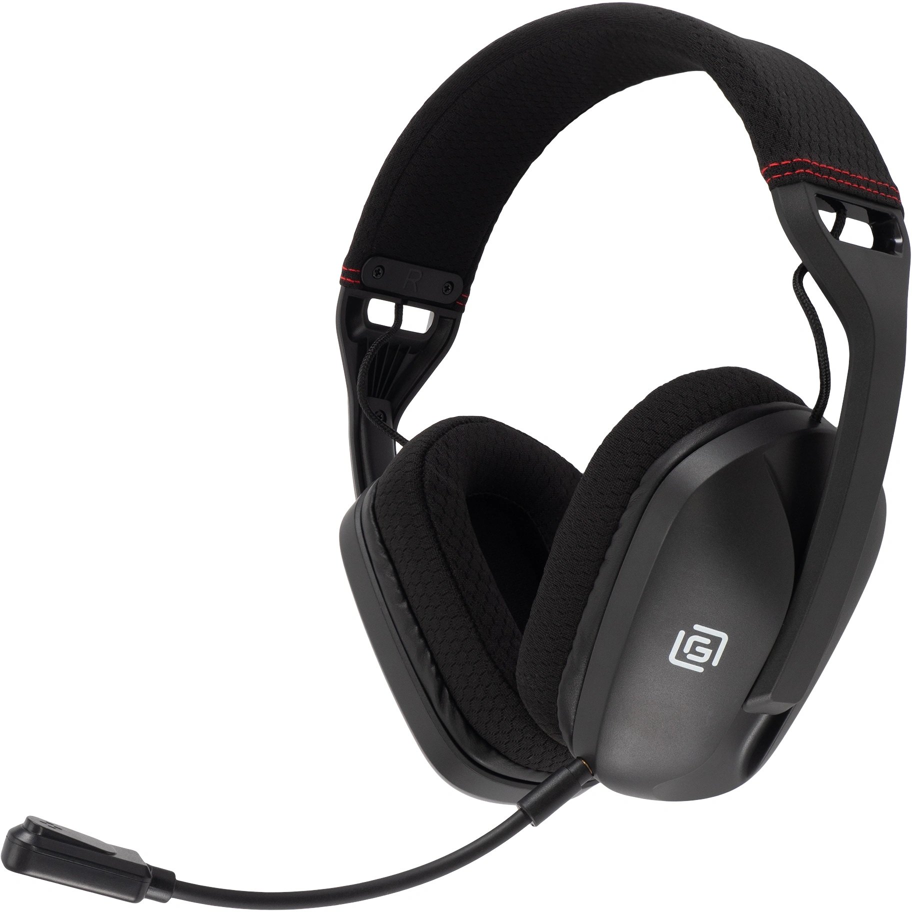 Наушники с микрофоном Оклик HS-L750G черный 1.5м накладные BT/Radio/3.5mm оголовье (2007557)