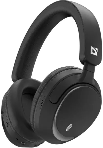 Гарнитура полноразмерная DEFENDER FreeMotion B1055 беспроводная, ANC, Bluetooth, черный (1/24)